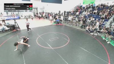 144 lbs Cons. Round 1 - Cael McClenahan, Topanga PAL Wrestling vs Ethan Jirsa, Beckman