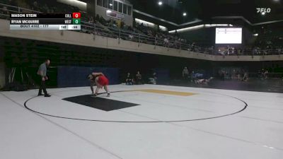 177 lbs Semifinal - Mason Stein, College Park vs Ryan McGuire, West Chester