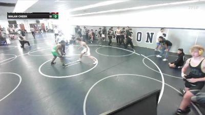 150 lbs Champ. Round 2 - Kyle DaNobrega, South Torrance vs Malan Cheek, Victor Villians