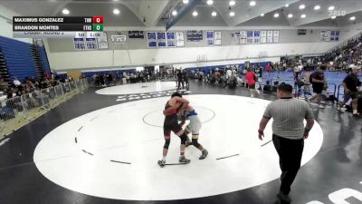 150 lbs Champ. Round 2 - Maximus Gonzalez, Tustin High Wrestling vs Brandon Montes, El Toro High School