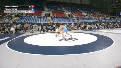 285 lbs Cons. Rd Of 32 - Noah Knorp, Pennsylvania vs Zachary Kurtz, Pennsylvania