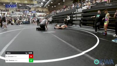 88 lbs Rr Rnd 1 - Dylan Miller, Standfast OKC vs Hunter Chavez, Harrah Little League Wrestling