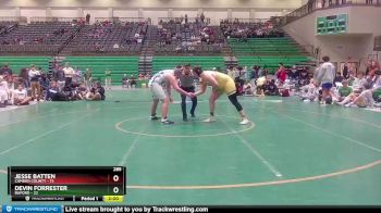 285 lbs Placement Matches (8 Team) - Jesse Batten, Camden County vs Devin Forrester, Buford