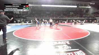 115 lbs Champ. Round 2 - Gabriela Stallings, Lincoln (Stockton) vs Madilynn Martin, Oakmont