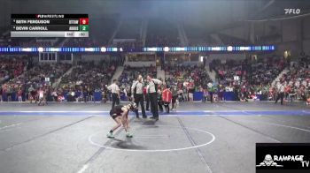 80 lbs Champ. Round 1 - Emmi Wood, South Central Punisher vs Averi Johnson, Larned Jr Indian Wrestling Club