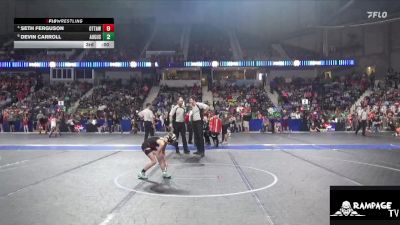 80 lbs Champ. Round 1 - Emmi Wood, South Central Punisher vs Averi Johnson, Larned Jr Indian Wrestling Club