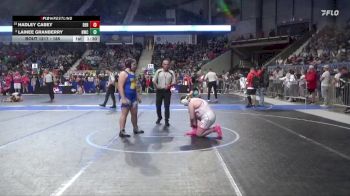 185 lbs Champ. Round 1 - Hadley Casey, Derby vs Lainee Granberry, Norton Wrestling Club