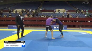 CARLOS OSCAR HEREDIA vs LUCIANO PAOLO BERRÍOS MANRÍQUEZ 2024 Pan IBJJF Jiu-Jitsu No-Gi Championship