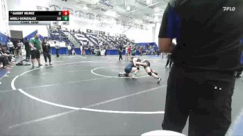 155 lbs Cons. Semi - Gabby Muniz, South Torrance vs Areli Gonzalez, Sonora