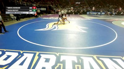 I-215 lbs Champ. Round 2 - Nikita Bondari, Shenendehowa vs Zach Pettitt, Carthage
