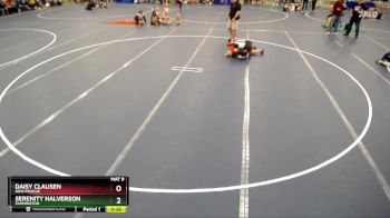 135 lbs Round 4 - Daisy Clausen, New Prague vs Serenity Halverson, Farmington