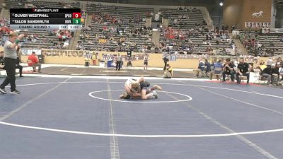 106 lbs Champ. Round 1 - Oliver Westphal, Spencer County vs Talon Sanderlyn, Boyle County