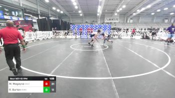 182 lbs Semifinal - Max Daniel Magayna, Team Shutt Mutts vs Ryan Burton, Iron Horse Wrestling Club