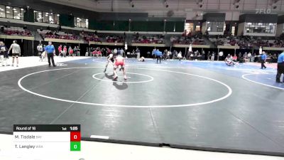 150 lbs Round Of 16 - Micah Tisdale, Baylor School vs T.j. Langley, Western Reserve Academy