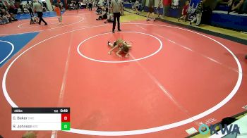 49 lbs Rr Rnd 3 - Callie Baker, Claremore Wrestling Club vs Ruby Johnson, Sallisaw Takedown Club