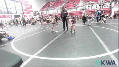 58 lbs Consi Of 8 #2 - Emmett Jerry, Rough Riders vs Hux Smith, Little Axe Takedown Club