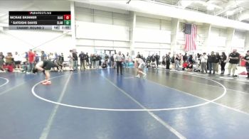 215 lbs Champ. Round 2 - Satoshi Davis, Slam vs Mcrae Skinner, American Leadership Academy - Gilbert North