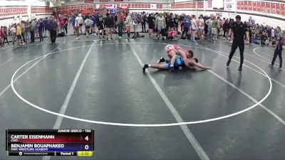 150 lbs Quarterfinal - Carter Eisenmann, CWO vs Benjamin Bouaphakeo, MWC Wrestling Academy