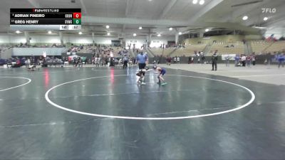 55 lbs Cons. Round 2 - Greg Henry, Seymour Youth Wrestling Club vs Adrian Pineiro, Cobra Wrestling Club