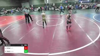 69 lbs Rr Rnd 1 - Jonathan Miller, Victory Training Center vs Caleb Klotz, Kremmling