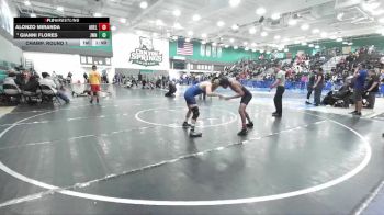 113 lbs Champ. Round 1 - Gianni Flores, JW North vs Alonzo Miranda, Adelanto