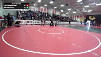 155 lbs Champ. Round 1 - Samarah Vega, La Mirada vs Melissa Moreno, Paloma Valley