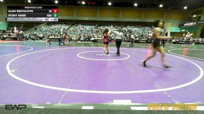 115 lbs Semifinal - Nya Guzman, AWA vs Mia Palomino, NM Beast