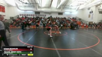 113 lbs Semifinal - Ethan Reynolds, Huntley Project vs Michael Brody Keith, Natrona County