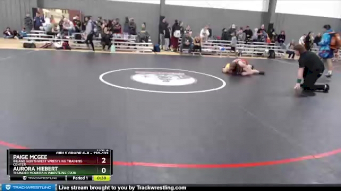 120 lbs Round 4 - Aurora Hiebert, Thunder Mountain Wrestling Club