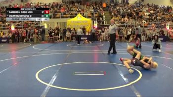 90 lbs Champ. Round 1 - Devin Rodriguez C-, Hamilton Township vs Cameron Rose NW5, Freedom Wrestling