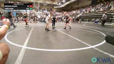 85 lbs Consi Of 8 #2 - Stetsyn Prater, Tuttle Wrestling vs Ames Dore, Standfast