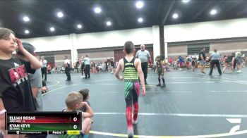 47 lbs Round 4 (6 Team) - Elijah Rosas, ARES Red vs Kyan Keys, Belding