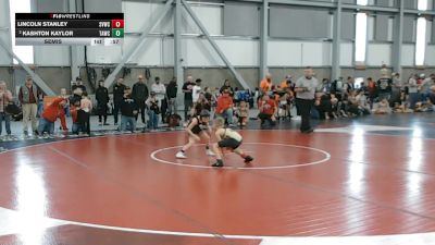 49 lbs Semis - Lincoln Stanley, Silver Valley Wrestling Club vs Kashton Kaylor, Team Aggression Wrestling Club