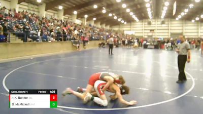 120 lbs Cons. Round 4 - Kage Bunker, Delta vs Gage McMickell, Uintah