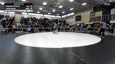 113 lbs Semifinal - Edward Fioletov, Glastonbury vs Peter Koval, Trumbull