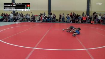 85 lbs Champ. Round 2 - Breck White, Immortal Athletics WC vs Grady Gilbert, DC Elite
