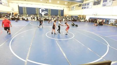 106 lbs Champ. Round 2 - Luke Montero, Monster Garage Wrestling Club vs Dylan Loza, Rough House