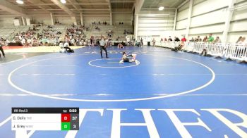 90 lbs Rr Rnd 3 - Colin Deily, The Hunt Wrestling Club Orange vs James Grey, Noke Wrestling RTC