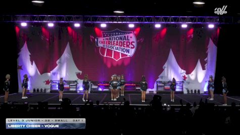Liberty Cheer - Vogue [2025 L3 Junior - D2 - Small Day 1] 2025 NCA Holiday Classic