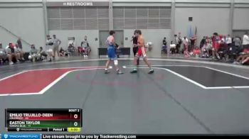 138 lbs Round 1 (8 Team) - Emilio Trujillo-Deen, Colorado vs Easton Taylor, Kansas Blue