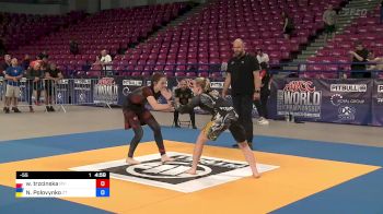 Weronika Trzcinska vs Natalyja Polovynko 2024 ADCC Amateur World Championship