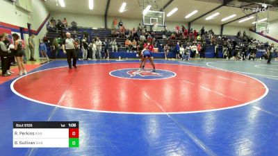 110 lbs Final - Raeya Perkins, Bixby JH Girls vs Brynlyn Sullivan, Bixby JH Girls