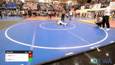 78 lbs Rr Rnd 1 - Liberty Hunt, Heat vs Krisalynn Solt, Sperry Wrestling Club