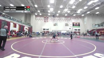 155 lbs Semifinal - Carly Walters, Kimberly vs Hailey Jacobs, Vale