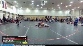 77 lbs Champ. Round 2 - Cooper Miller, Mater Dei Wrestling Club vs Connor Maddox, Contenders Wrestling Academy