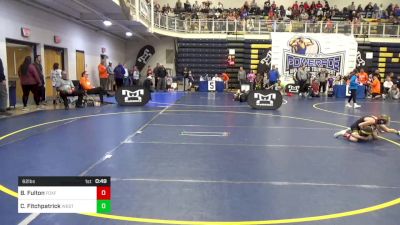 62 lbs Round Of 64 - Brady Fulton, Foxfire vs Charlie Fitchpatrick, Westshore W.C.