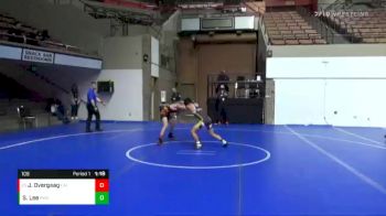 106 lbs Cons. Round 1 - John Overgaag, California vs Samuel Lee, Primal Wrestling Club