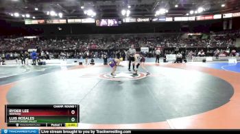 113 lbs Champ. Round 1 - Ryder Lee, Redmond vs Luis Rosales, Baker/Powder Valley