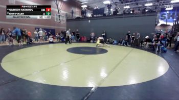 113 lbs Quarterfinal - Grayson Harwood, All In Wrestling Academy vs Kris Fuller, J.E.T.