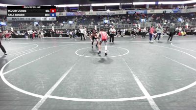 115 lbs 3rd Place - Jacobi Cobbs, Belleville Little Devils vs Kale Cowen, Brtc